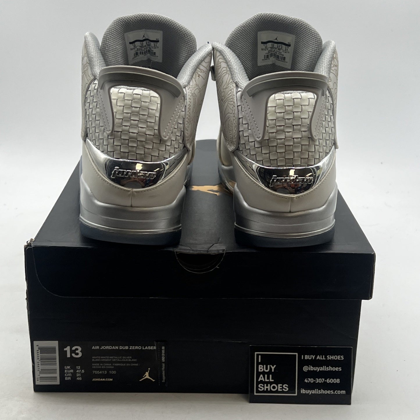 Size 13 - Air Jordan Dub Zero Laser (705413-100)