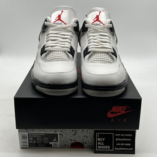 Size 10 - Air Jordan 4 Retro OG 2025 White Cement (FV5029-100)