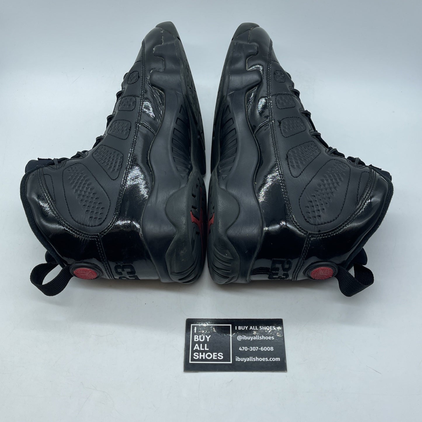 Size 11 - Air Jordan 9 Retro Bred Black Red Leather (302370-014)