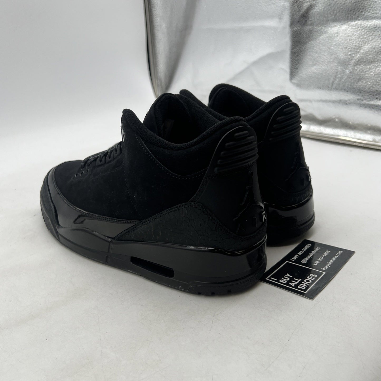 Size 12 - Air Jordan 3 Retro 2025 Black Cat (CT8532-001)