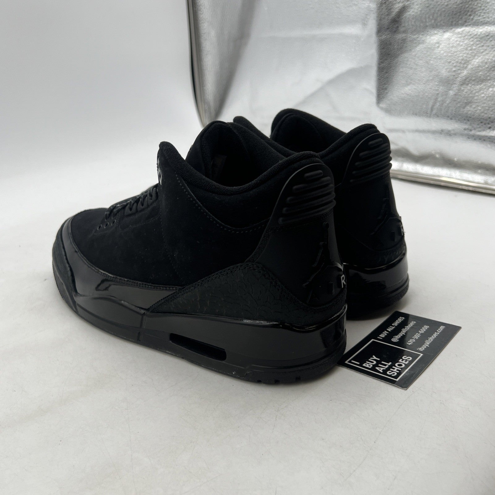 Size 12 - Air Jordan 3 Retro 2025 Black Cat (CT8532-001)