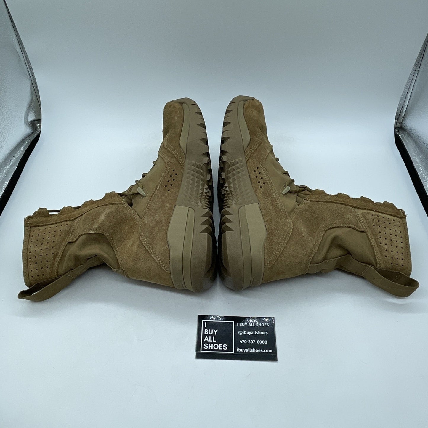 Size 8.5 - Nike SFB Field 2 8 Inch Leather Coyote Brown Suede (AQ1202-900)
