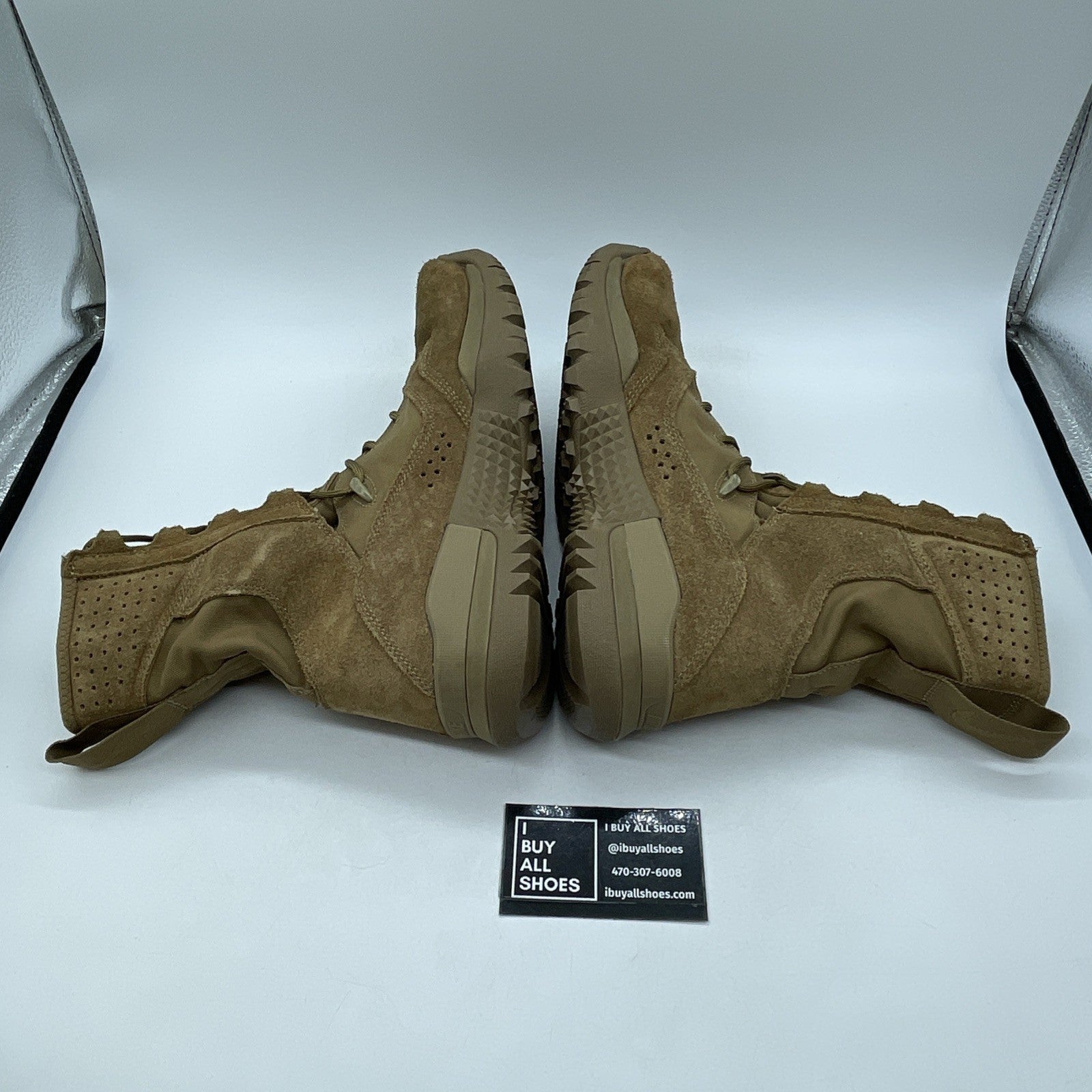 Size 8.5 - Nike SFB Field 2 8 Inch Leather Coyote Brown Suede (AQ1202-900)