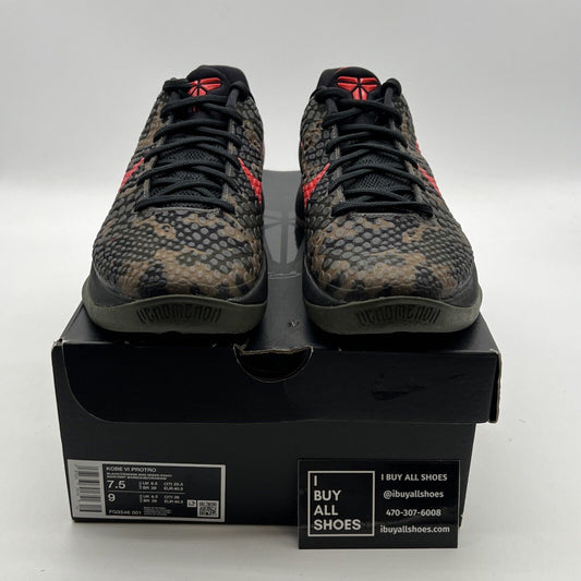 Size 7.5 - Nike Zoom Kobe 6 Protro 2024 Italian Camo (FQ3546-001)