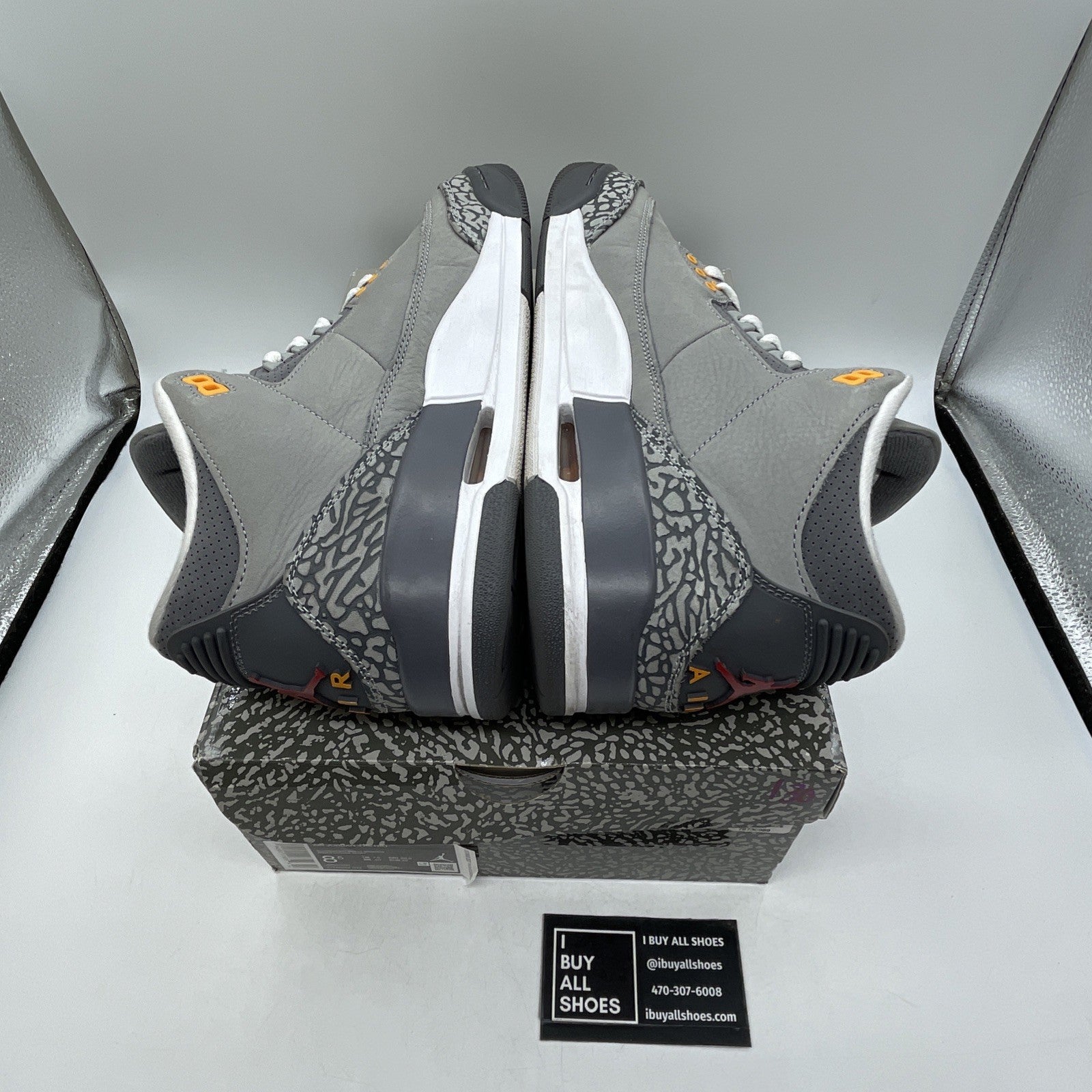 Size 8.5 - Air Jordan 3 Retro Mid Cool Grey (CT85532-012)