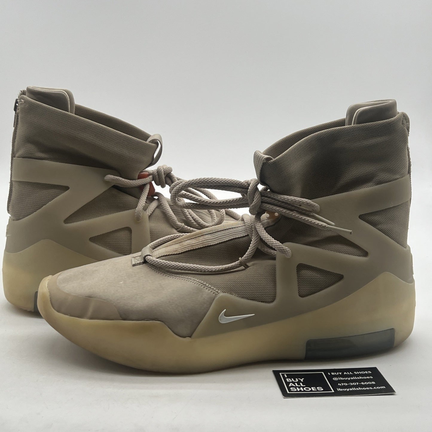 Size 14 - Nike Air Fear Of God 1 Oatmeal (AR4237-900)