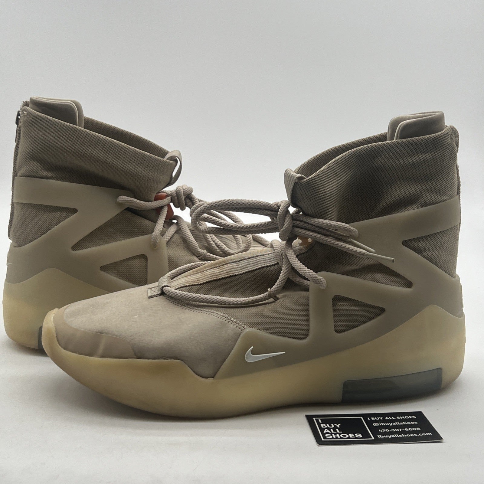 Size 14 - Nike Air Fear Of God 1 Oatmeal (AR4237-900)