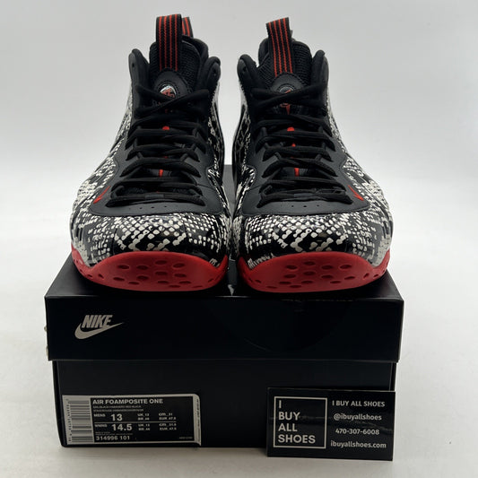 Size 13 - Nike Air Foamposite One Albino Snakeskin (314996-101)