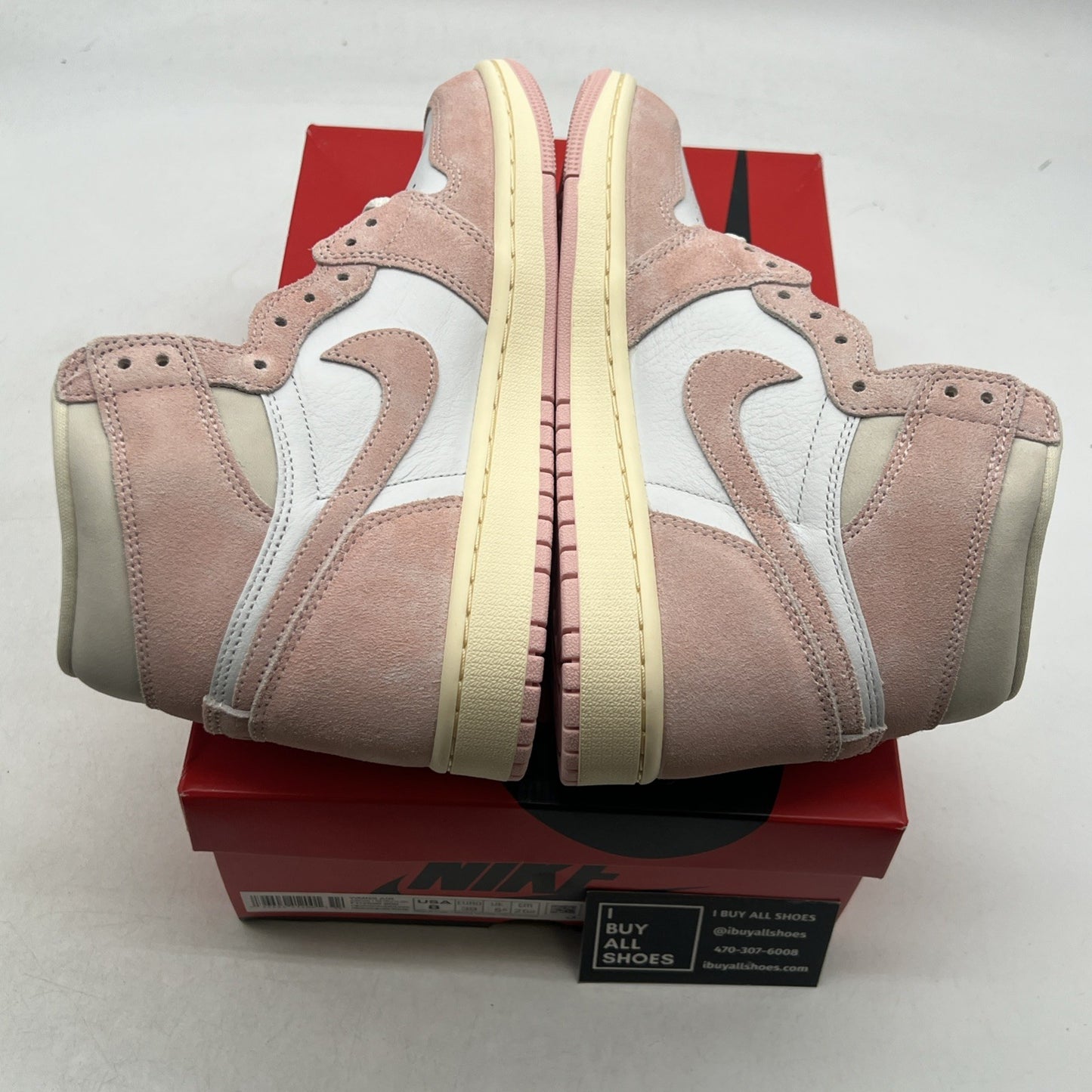 Size 8 - Air Jordan 1 Retro OG High Washed Pink W (FD2596-600)