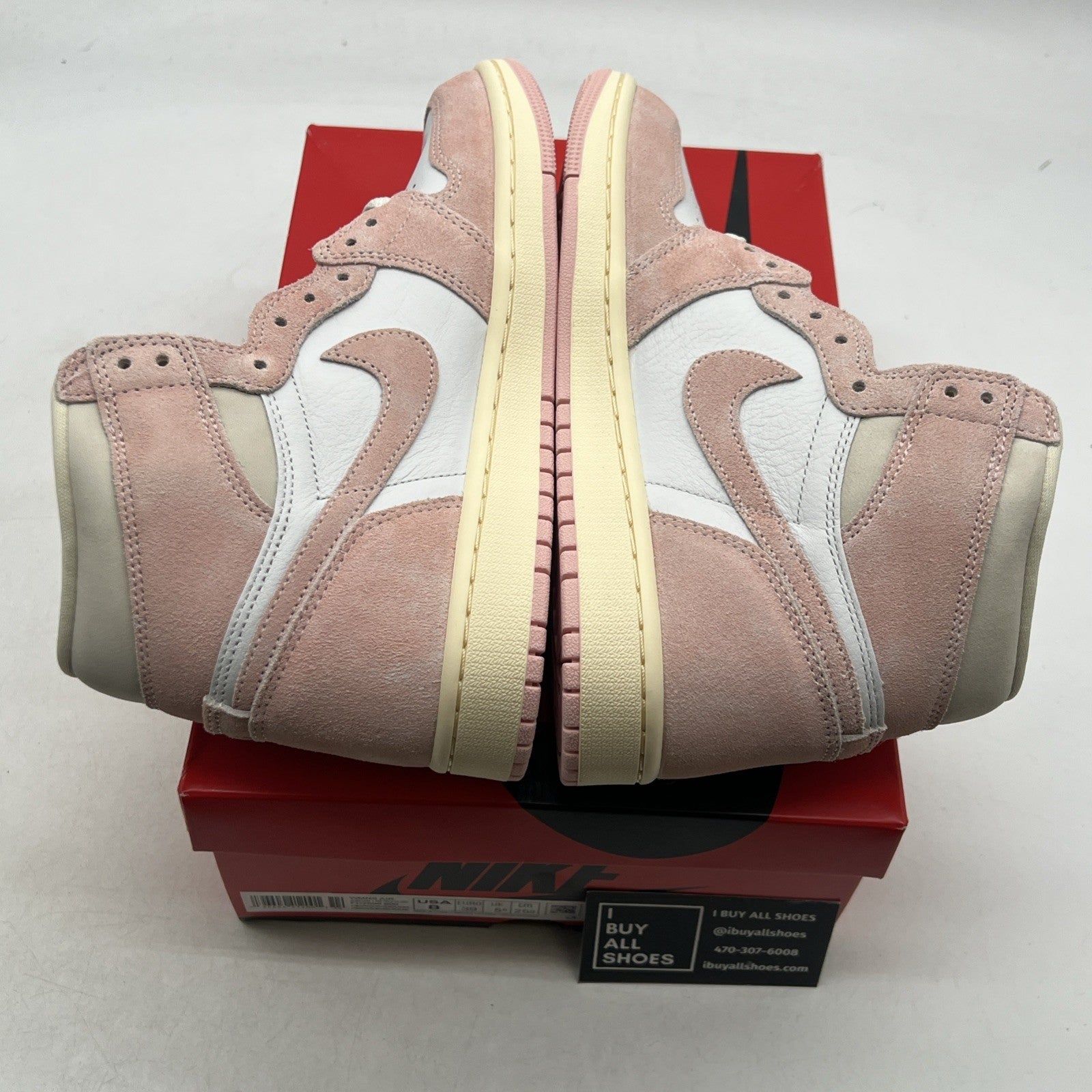 Size 8 - Air Jordan 1 Retro OG High Washed Pink W (FD2596-600)