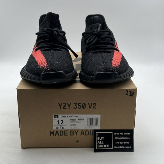 Size 12 - adidas Yeezy Boost 350 V2 Low Red Stripe (BY9612)