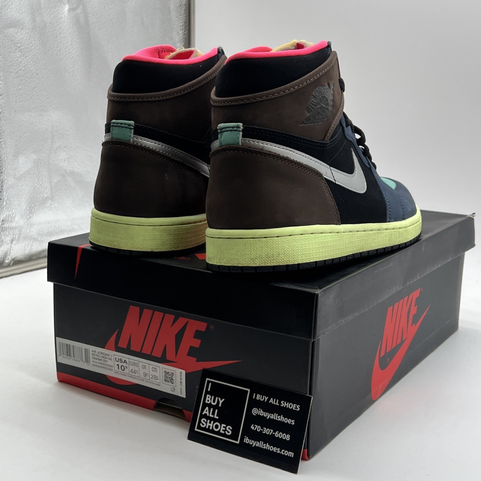 Size 10.5 - Air Jordan 1 Retro High Tokyo Bio Hack (555088-201)