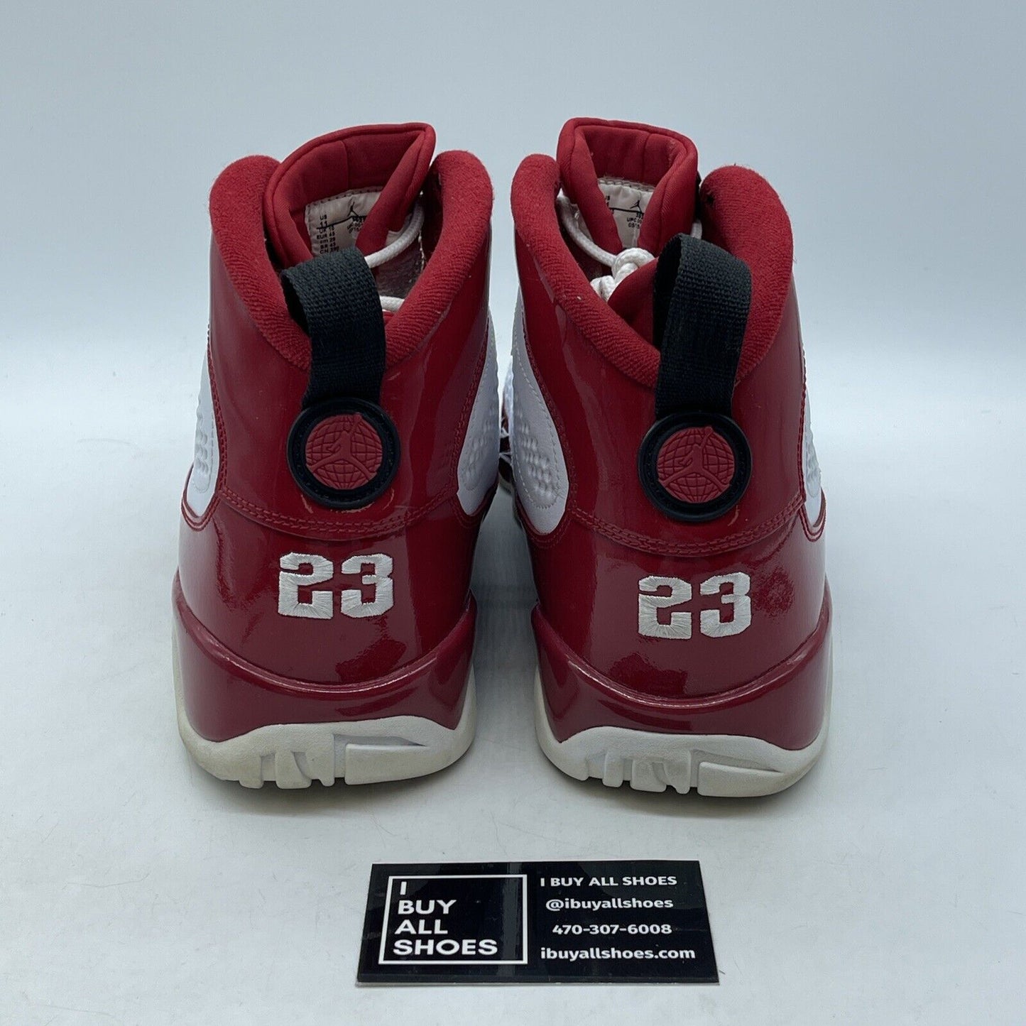 Size 11 - Air Jordan 9 Retro Gym Red White Red Leather Suede (302370-160)