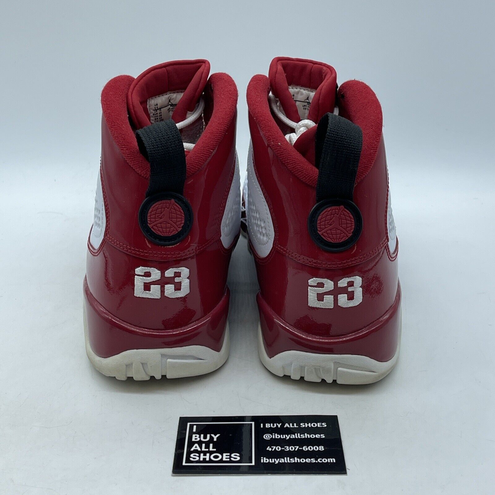 Size 11 - Air Jordan 9 Retro Gym Red White Red Leather Suede (302370-160)