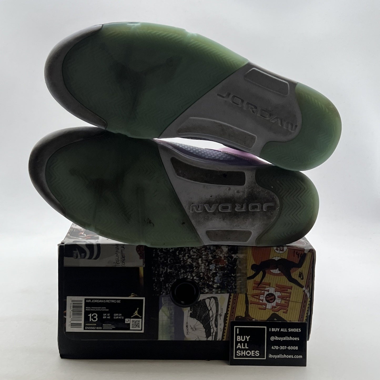 Size 13 - Air Jordan 5 Easter 2022 (DV0562-600)