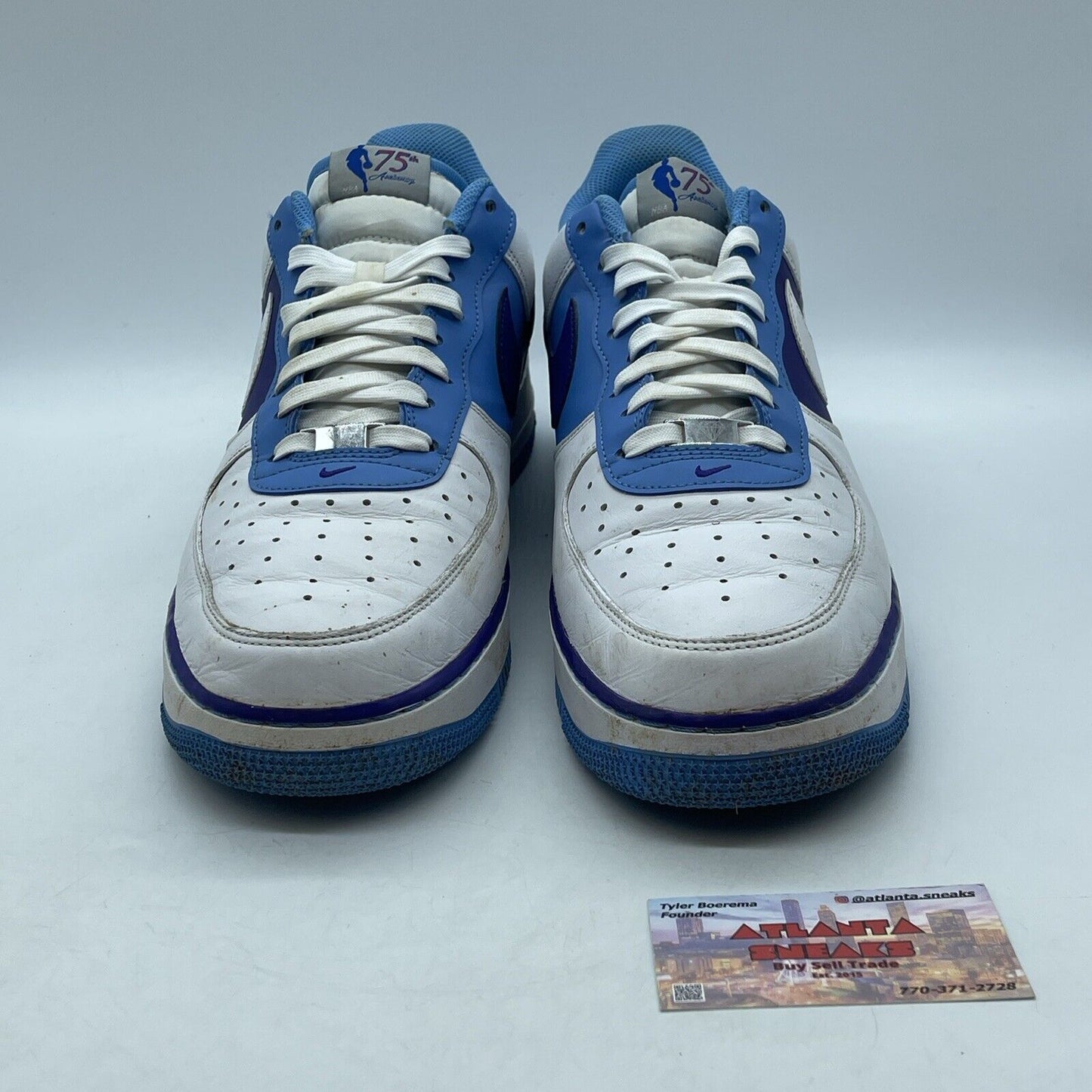 NBA X Air Force 1 ‘07 LV8 75th Anniversary- Lakers’ Blue Purple (DC8874-101)