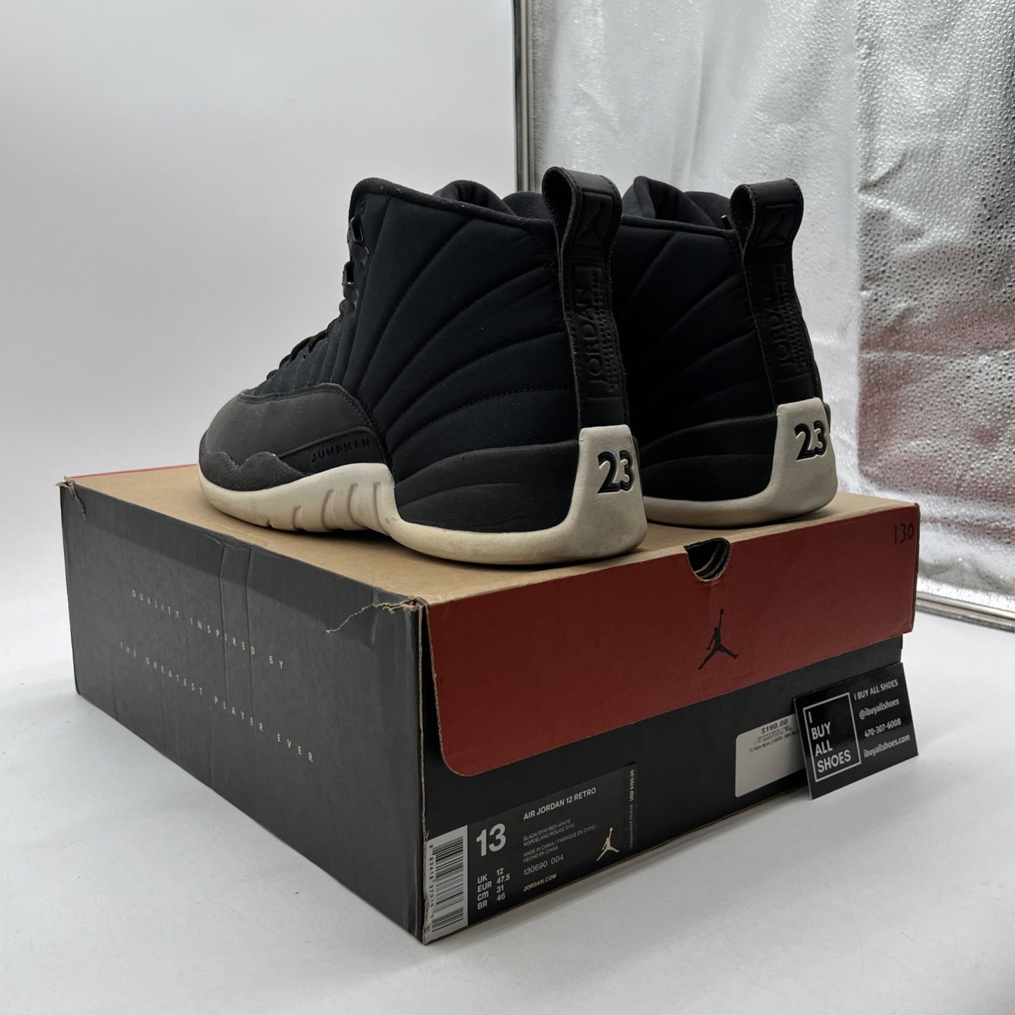 Size 13 - Air Jordan 12 Retro Neoprene (130690-004)