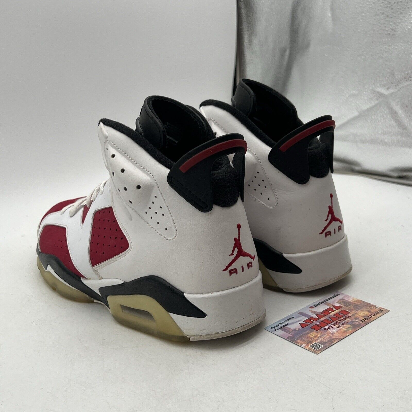 Size 12 - Air Jordan 6 Retro Countdown Pack White Red Suede (323939-991)