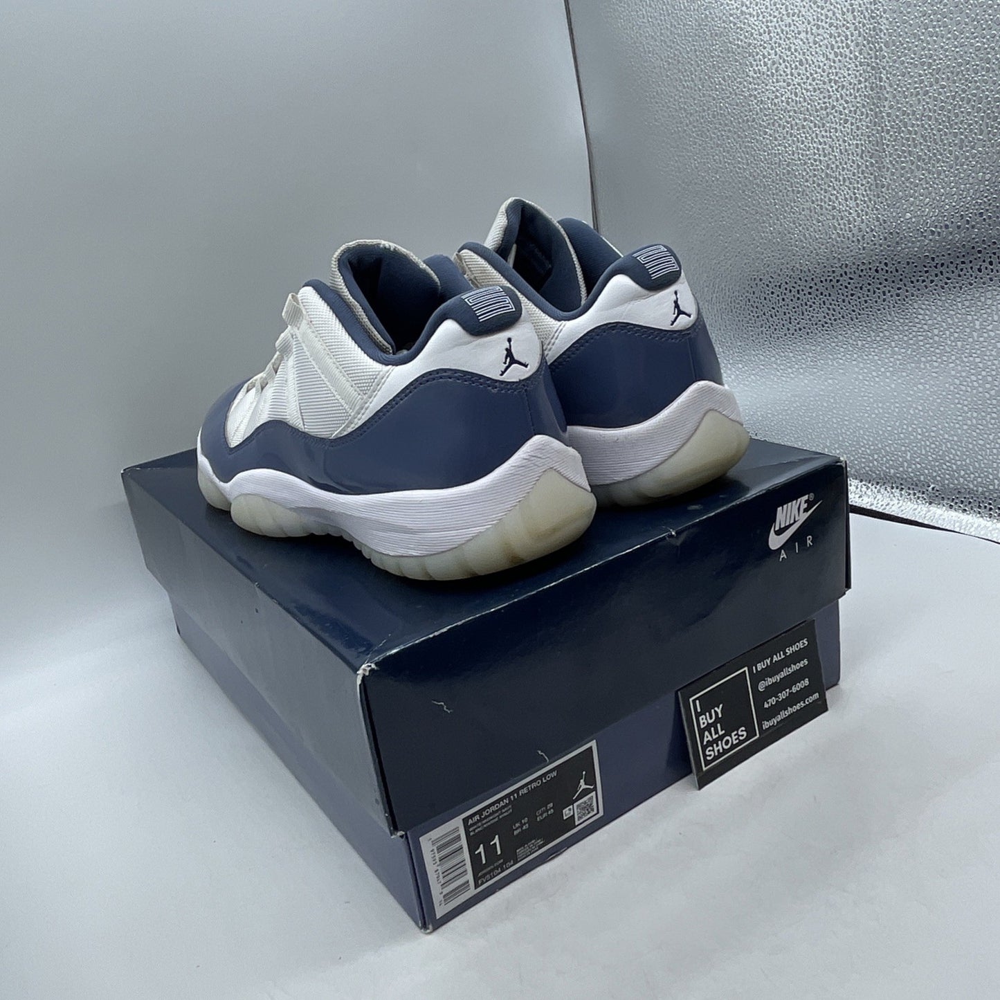 Size 11 - Air Jordan 11 Retro Low Diffused Blue (FV5104-104)