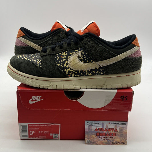 Size 9.5 - Nike Dunk SE Low Gone Fishing - Rainbow Trout (FN7523-400)