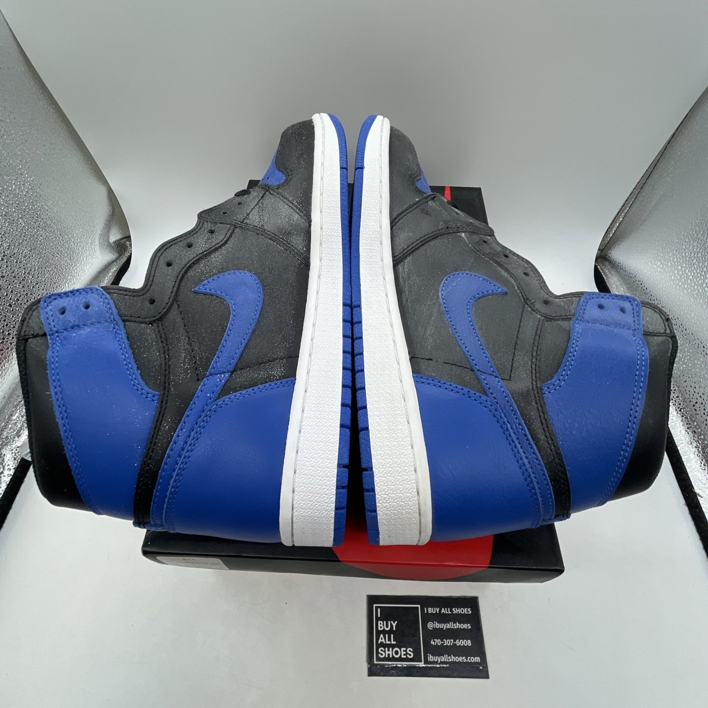 Size 10 - Air Jordan 1 Retro OG High Royal (555088-007)