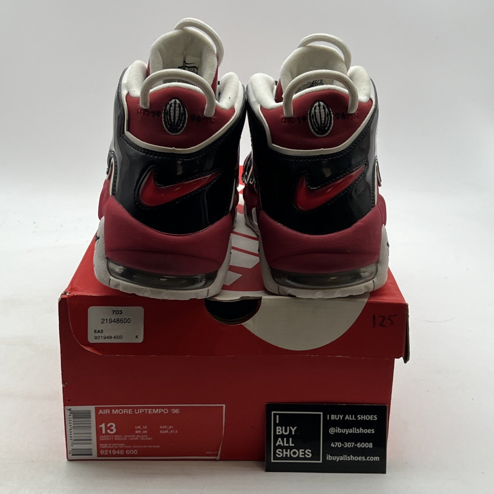 Size 13 - Nike Air More Uptempo 2021 Bulls (921948-600)