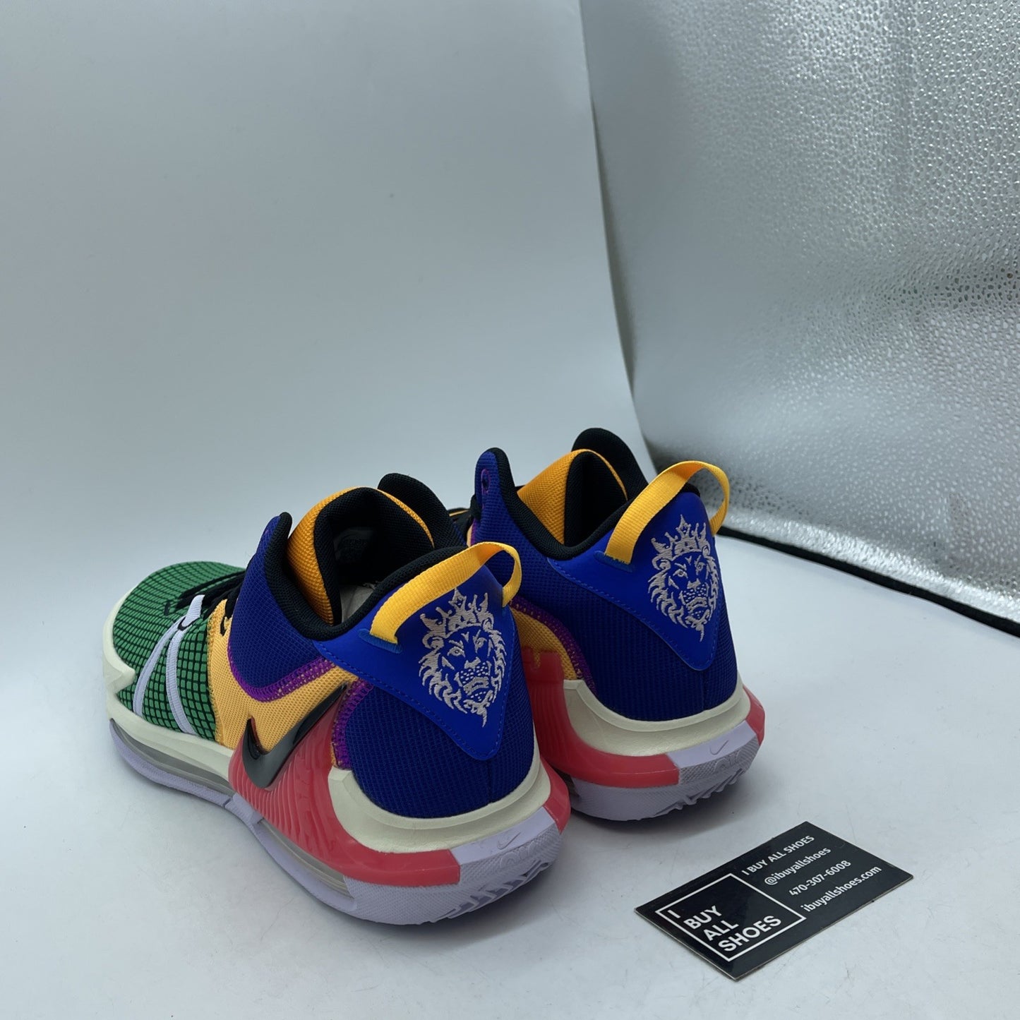 Size 11.5 - Nike LeBron Witness 7 Multi-Color Suede (DM1123-501)