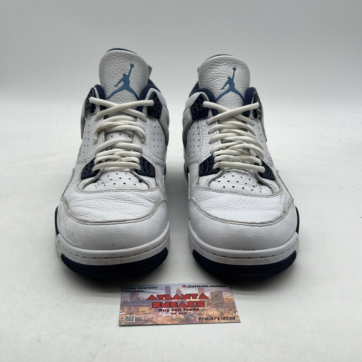 Size 11 - Air Jordan 4 Retro LS Columbia (314254-107)