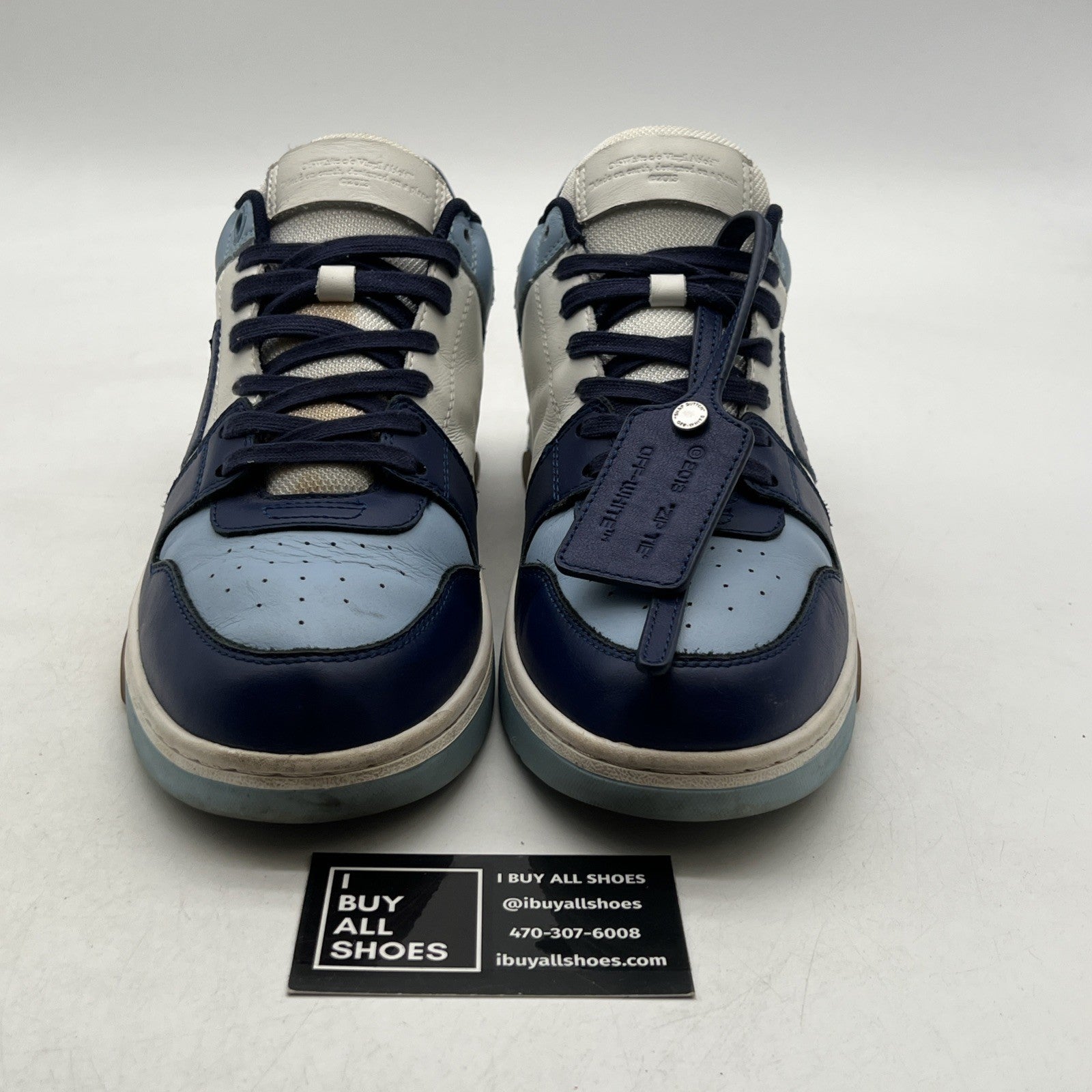 Size 42 - Off-White Out Of Office ' Blue White '