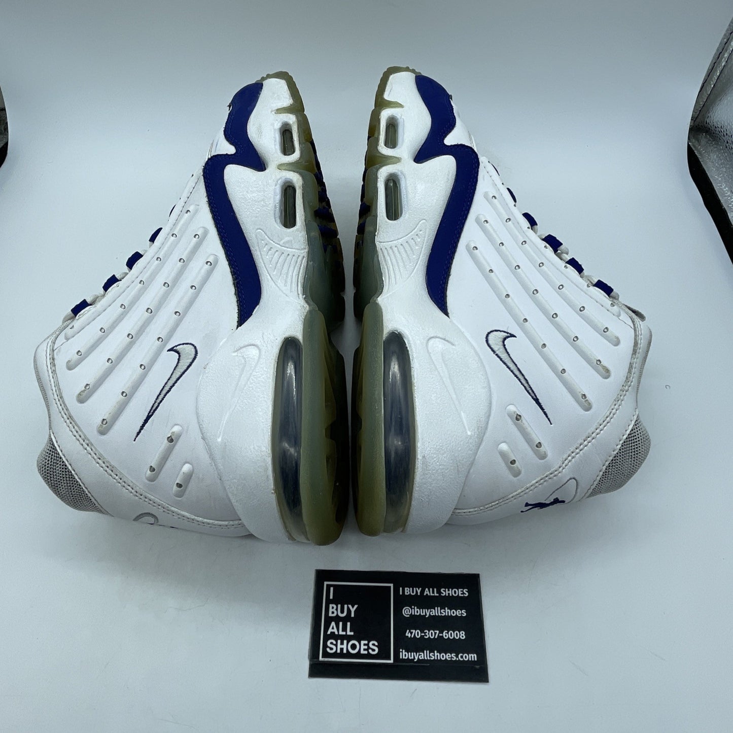Size 11 - Nike Air Griffey Max 2 White Royal Blue (442171-102)