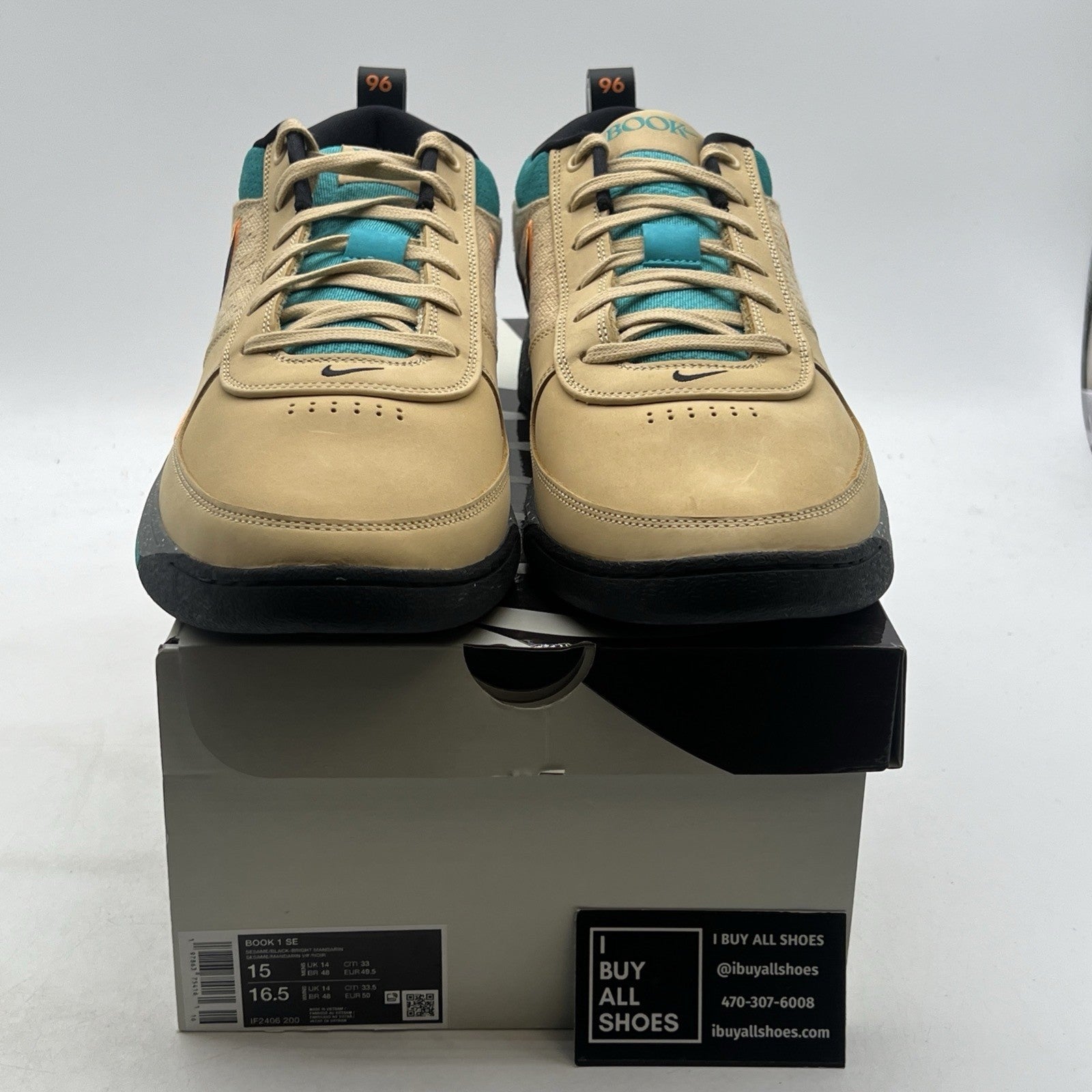 Size 15 - Nike Book 1 Mowabb - (IF2406-200)