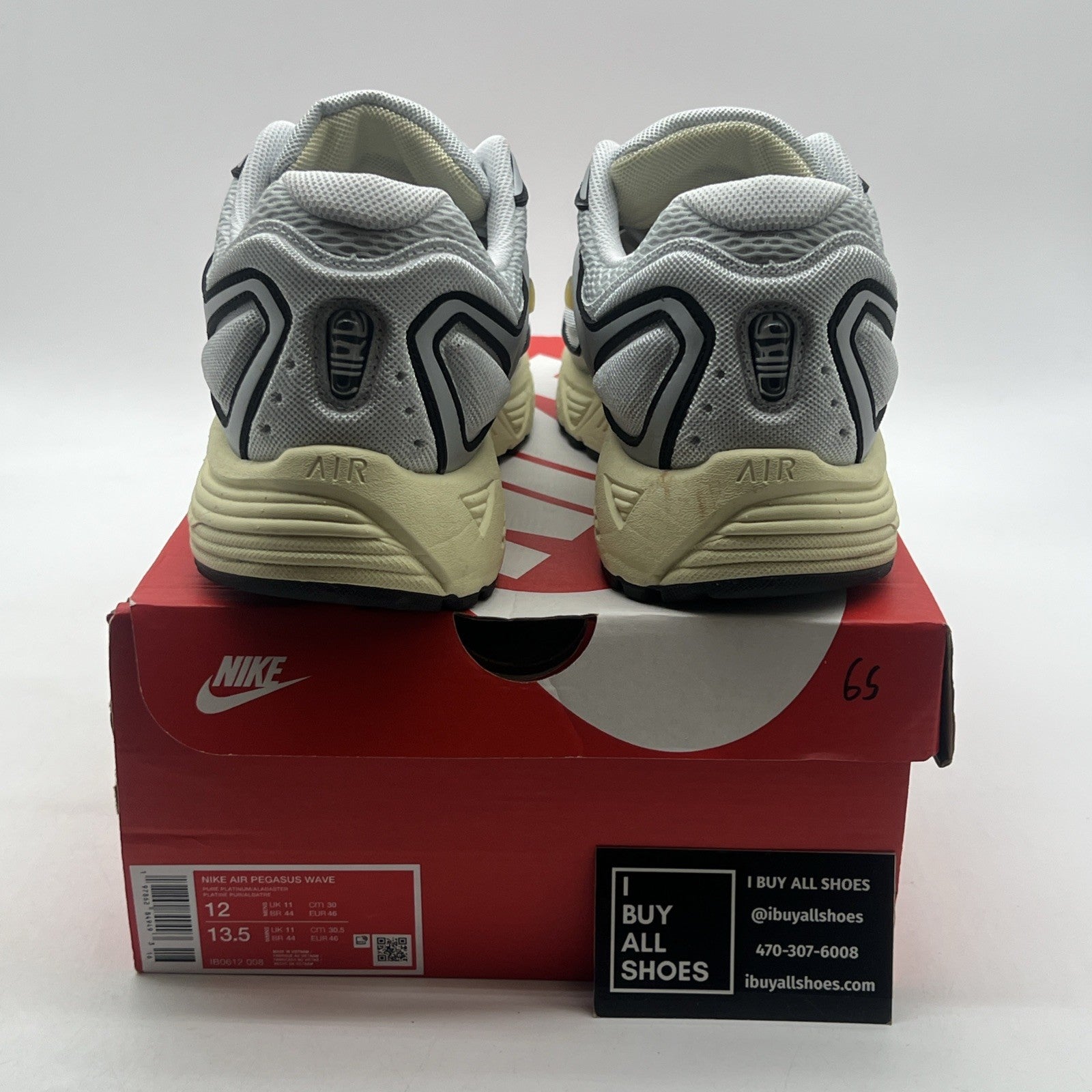 Size 12 - Nike Pegasus Wave Pure Platinum Alabaster (IB0612-008)