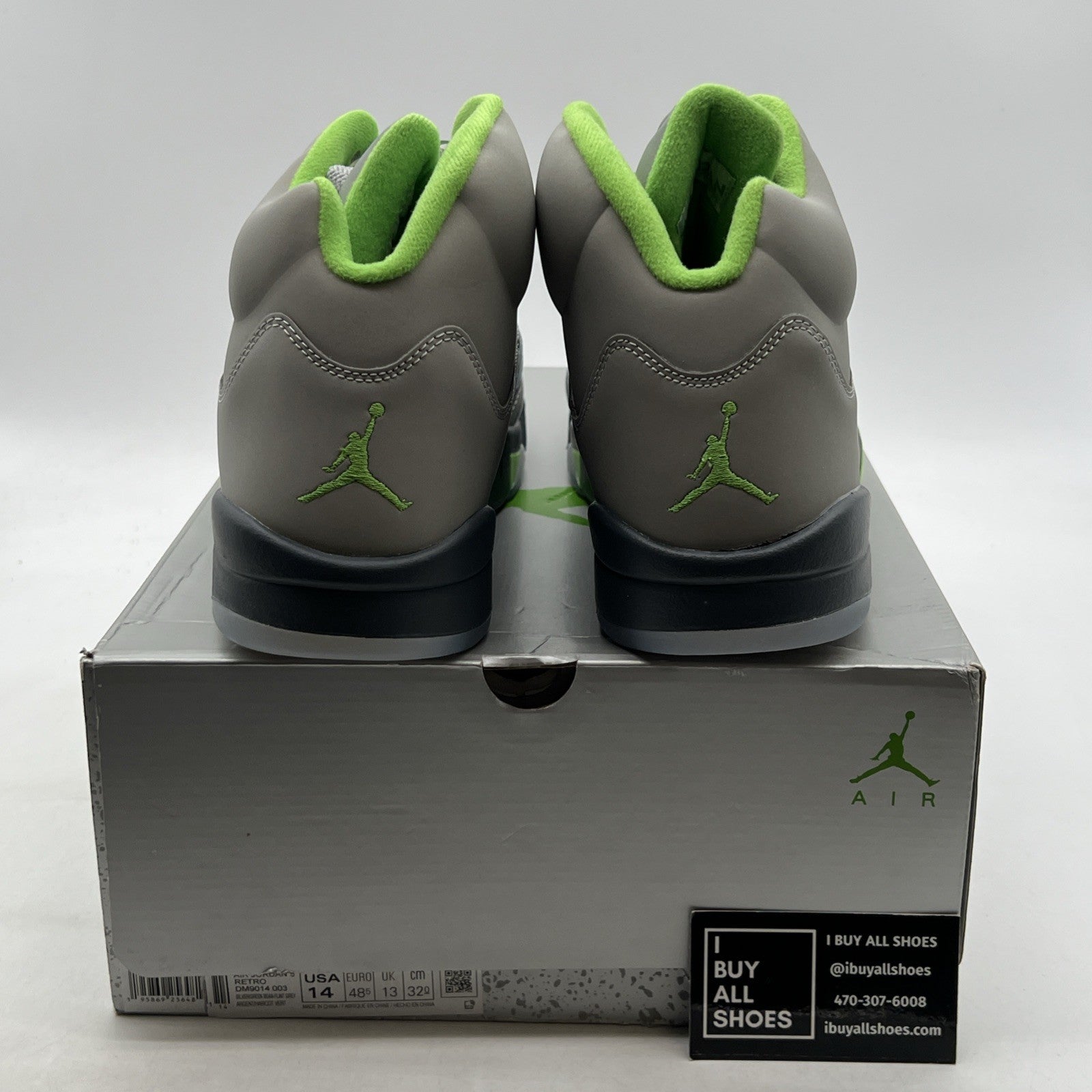 Size 14 - Air Jordan 5 Retro Green Bean (DM9014-003)