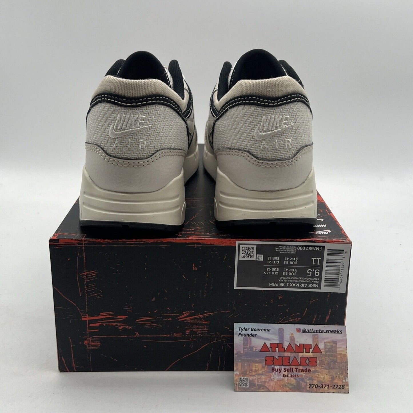 Size 9.5 - Nike Air Max 1 '86 OG Big Bubble - World Make Korea (FN7652-030)