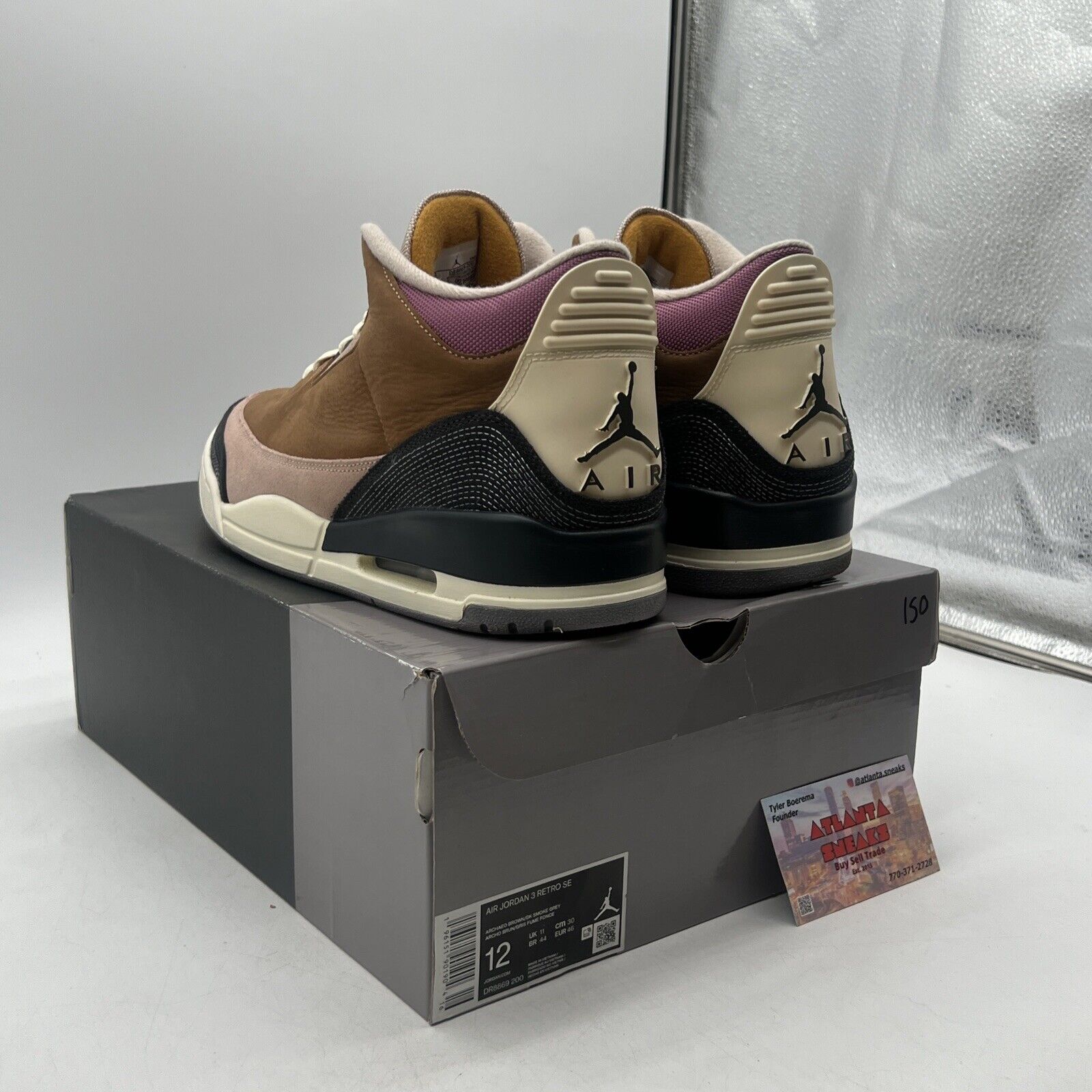 Size 12 - Air Jordan 3 Retro SE Winterized Brown Cream (DR8869-200)