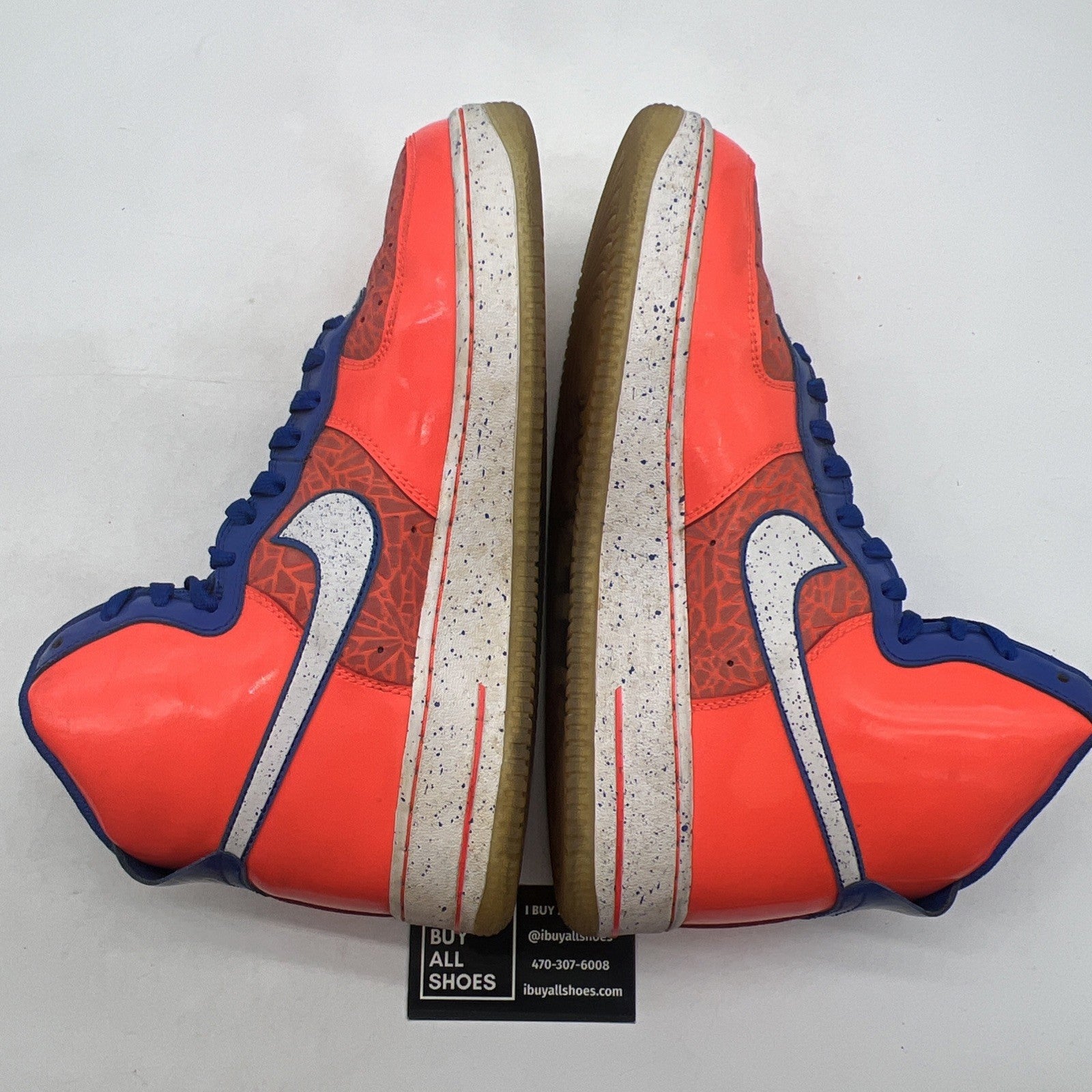 Size 10.5 - Nike Air Force 1 CMFT PRM RW QS High Sheed (624185-800)