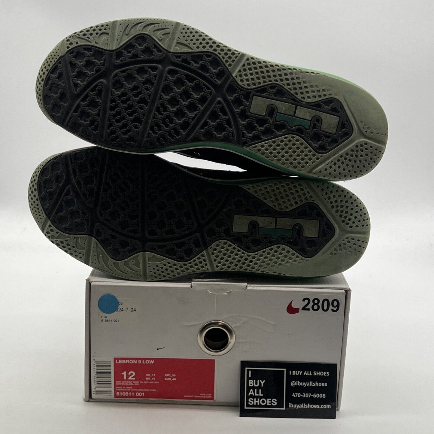 Size 12 - Nike LeBron 9 Low Easter (510811-001)