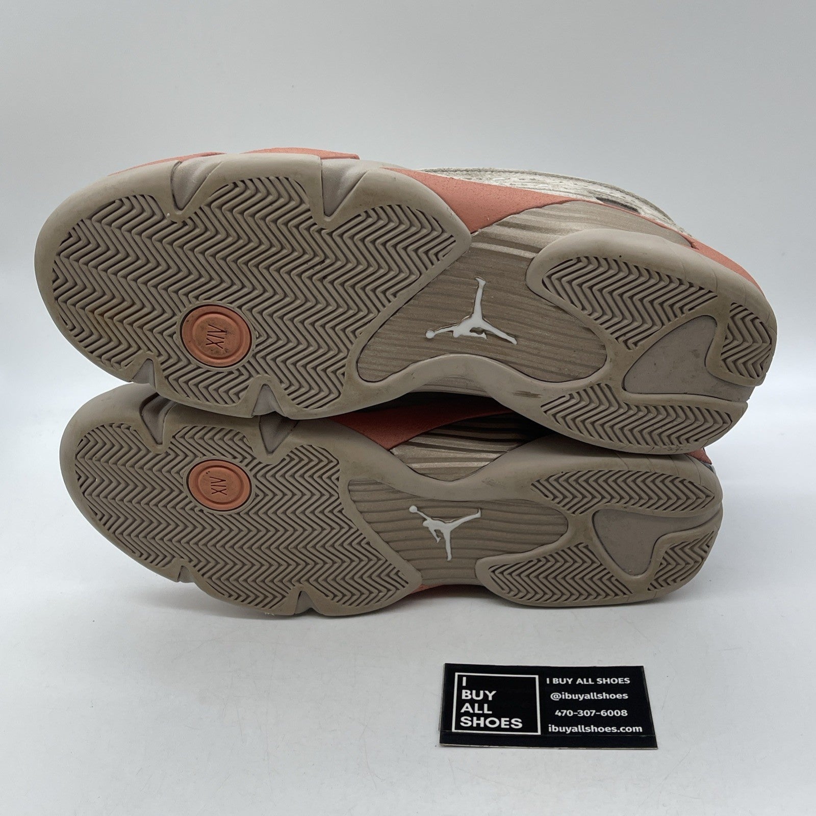 Size 11.5 - CLOT x Air Jordan 14 Retro Low Terracotta Suede (DC9857-200)