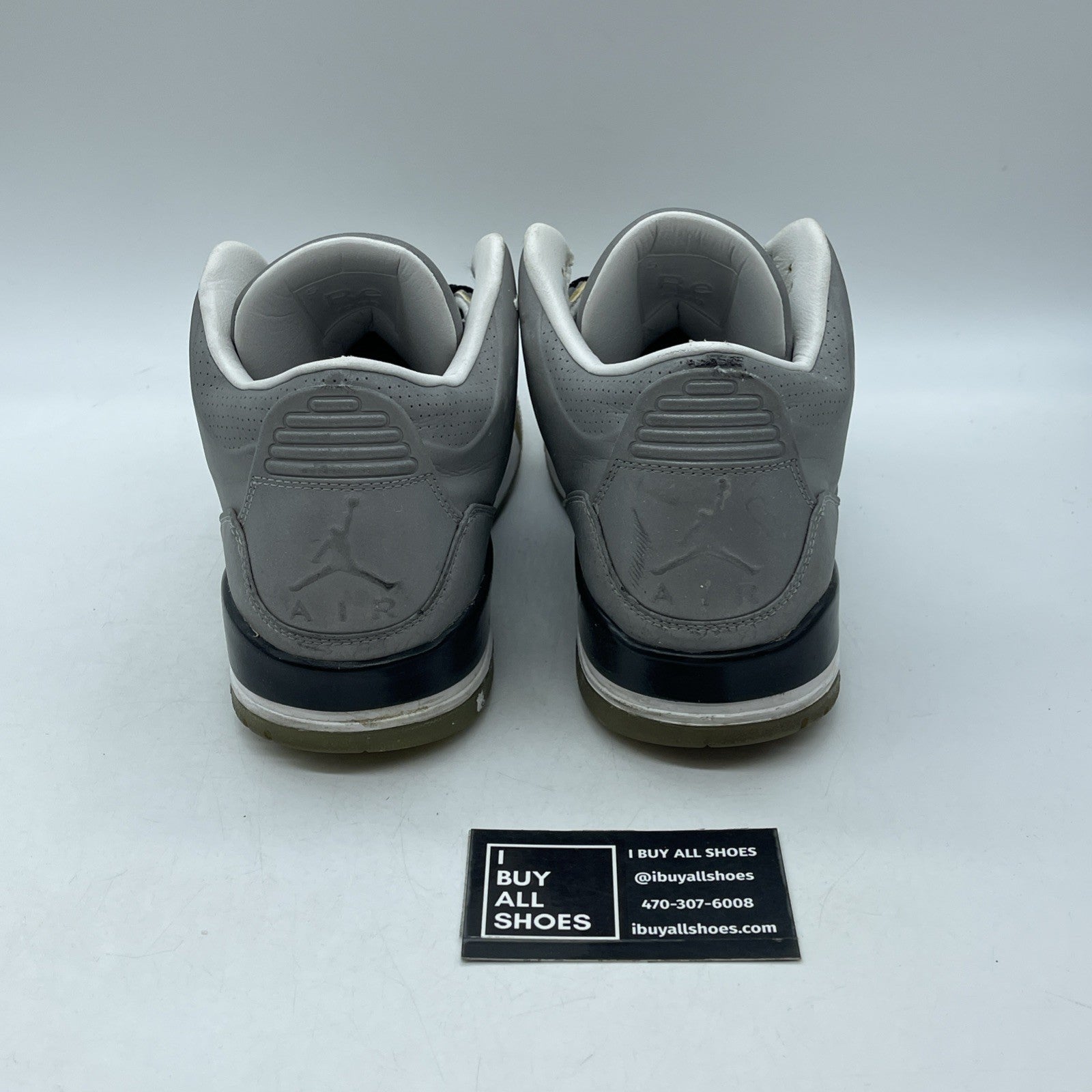 Size 8.5 - Air Jordan 3 5Lab3 Reflective Silver (631603-003)