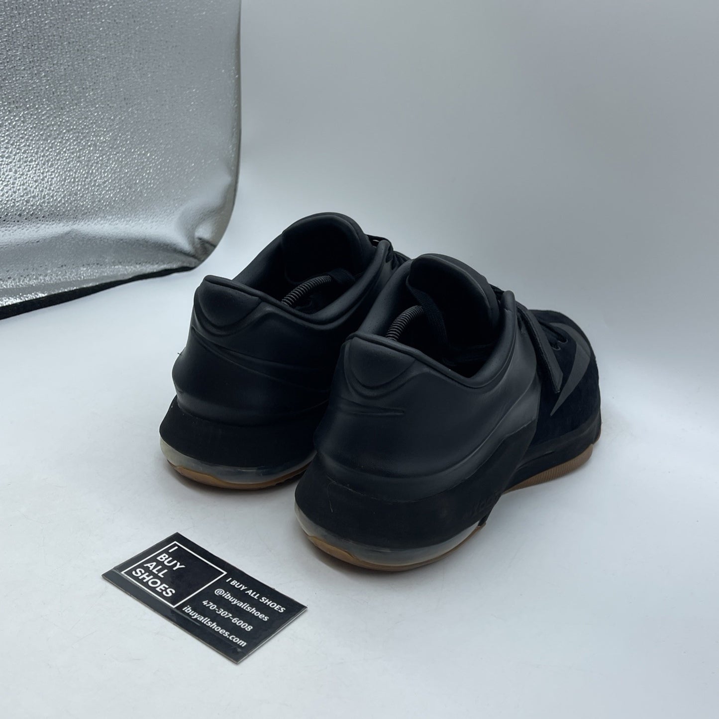 Size 12 - Nike KD 7 Ext Suede QS Black (717593-001)