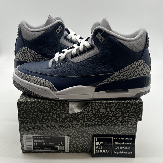 Size 9 - Air Jordan 3 Retro Blue (CT8532-401)