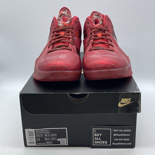 Size 10.5 - Nike KD 3 Red Black White Leather (DV0835-600)
