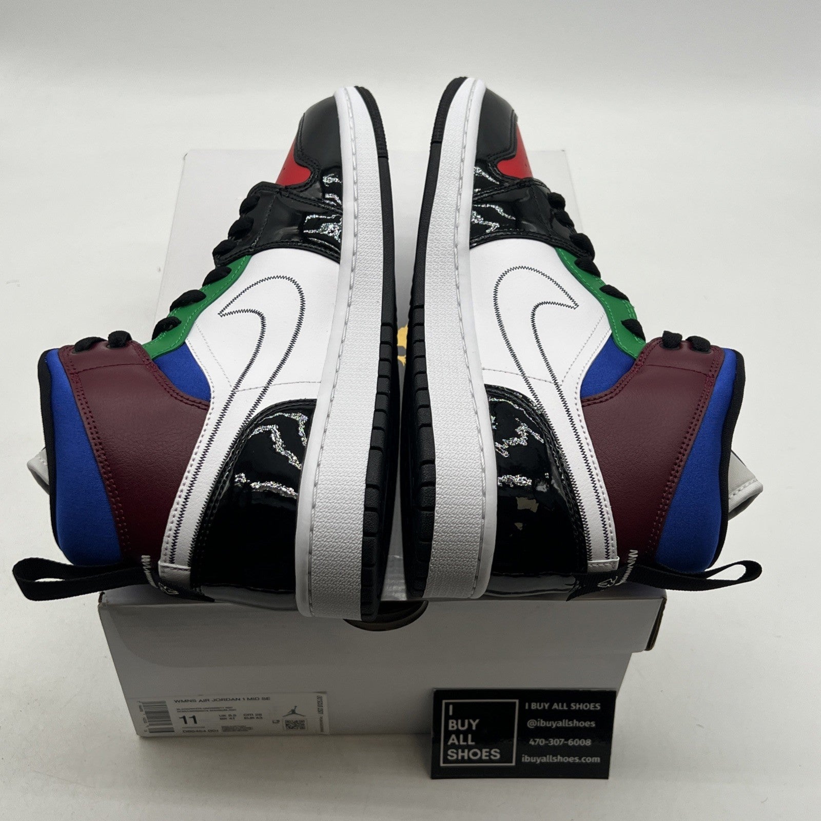 Size 11 - Air Jordan 1 SE Mid Multi-Color W (DB5454-001)