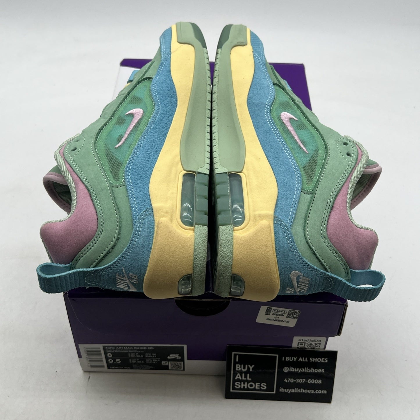 Size 8 - Nike Verdy x Air Max Ishod Wair SB Visty (HF4074-400)