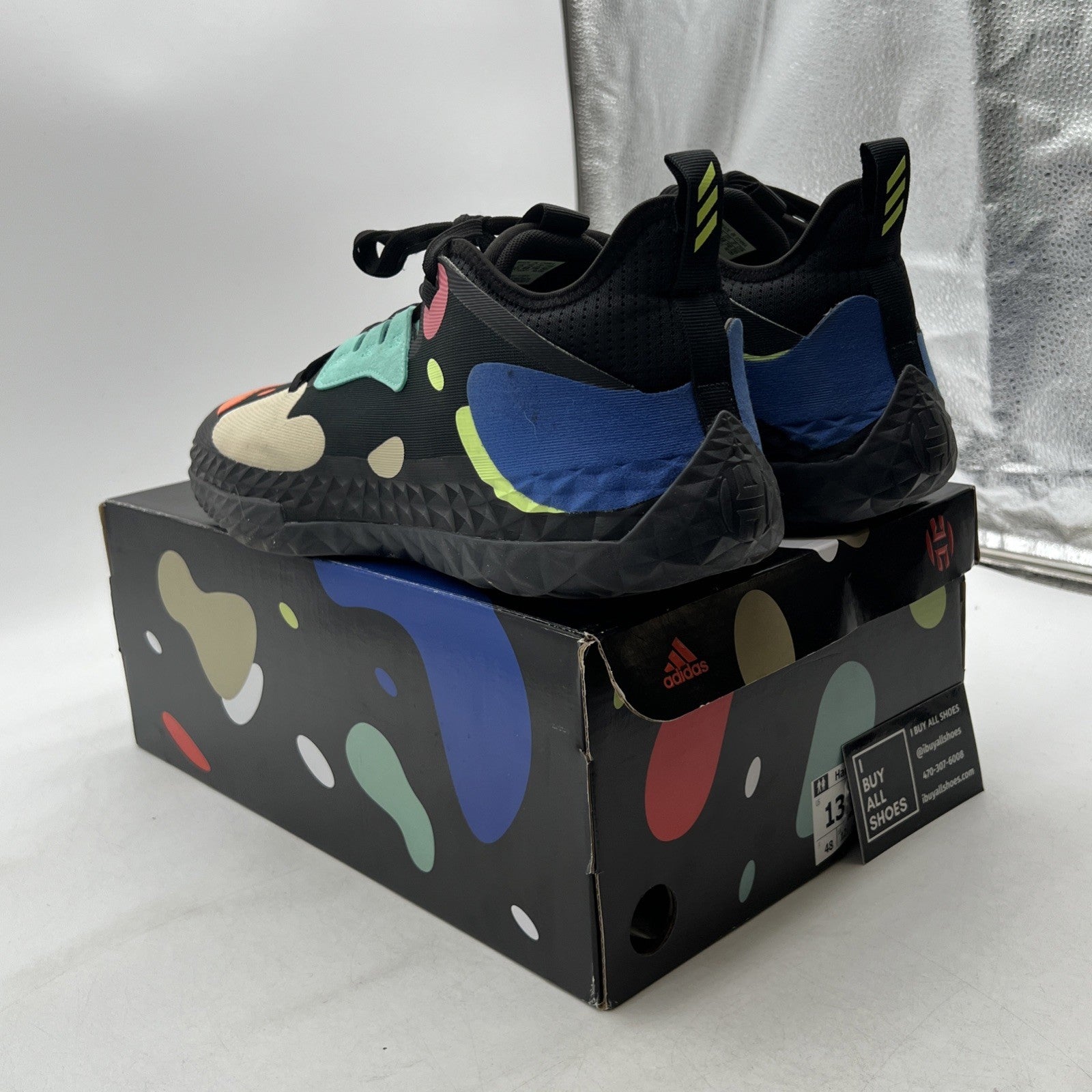Size 13 - adidas Harden Vol. 5 Futurenatural Black (FZ1070)