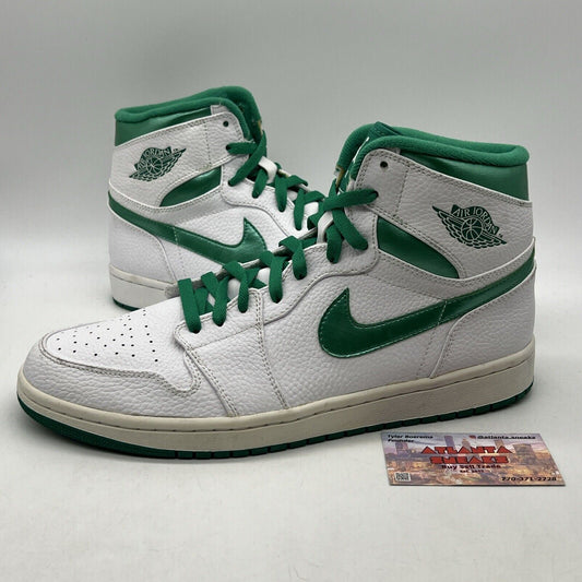 Size 12 - Air Jordan 1 Retro High Do The Right Thing Green Leather (332550-131)