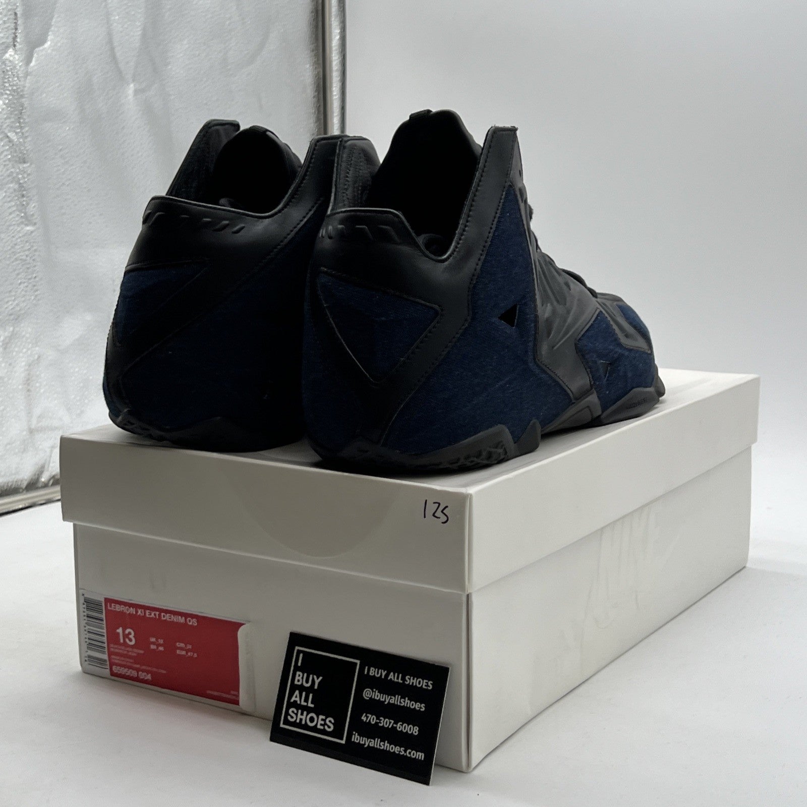 Size 13 - Nike LeBron 11 EXT Denim QS Denim (659509-004)