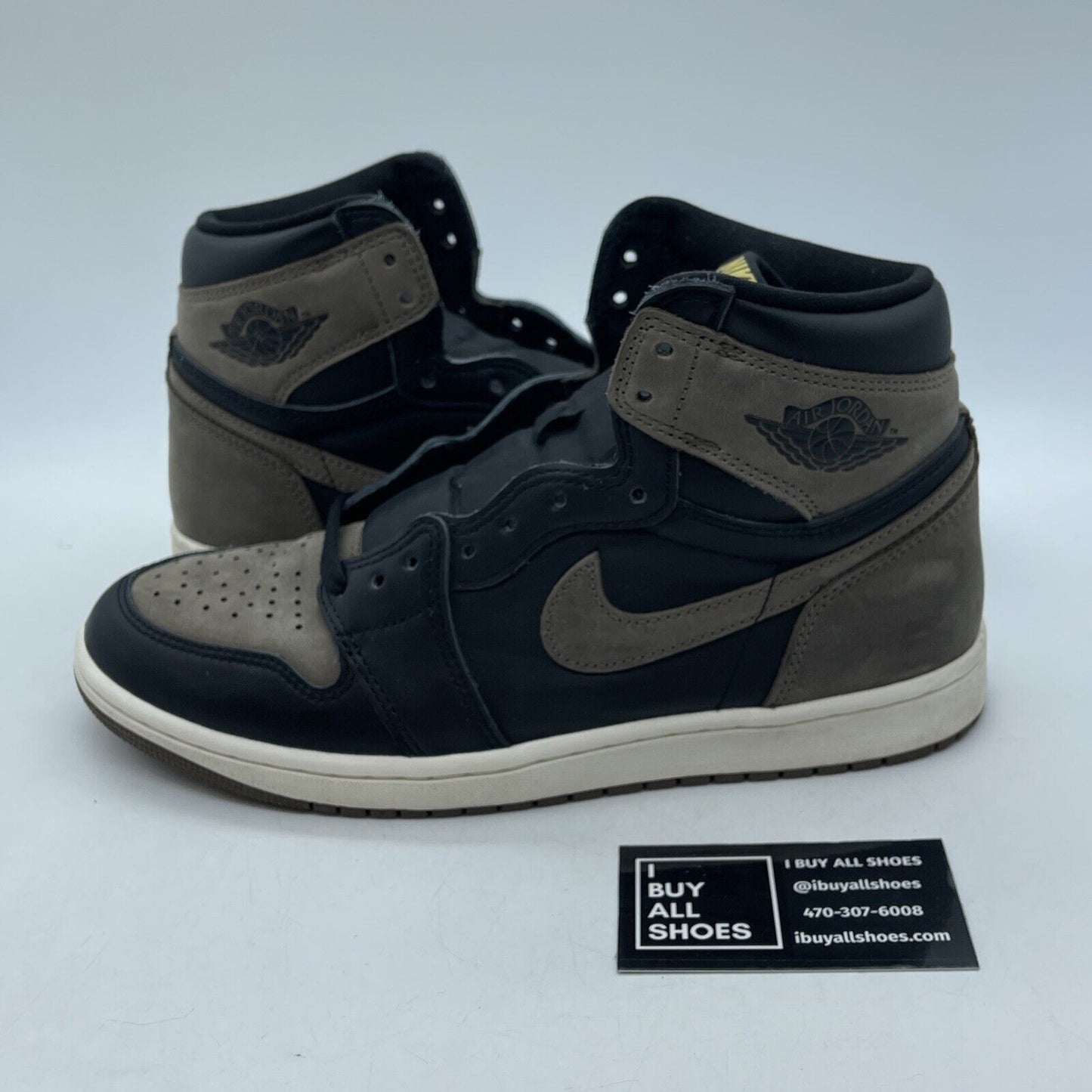 Size 9 - Jordan 1 Retro OG High Palomino Black Brown Leather Suede (DZ5485-020)
