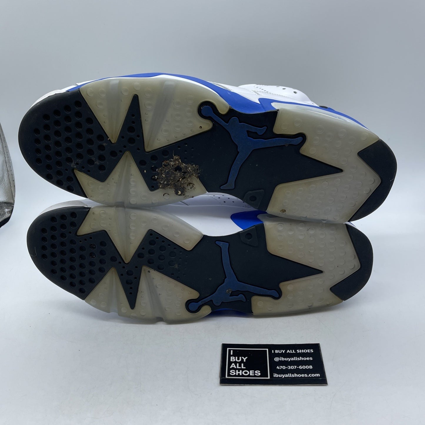 Size 14 - Air Jordan 6 Retro 2014 Sport Blue (384664-107)