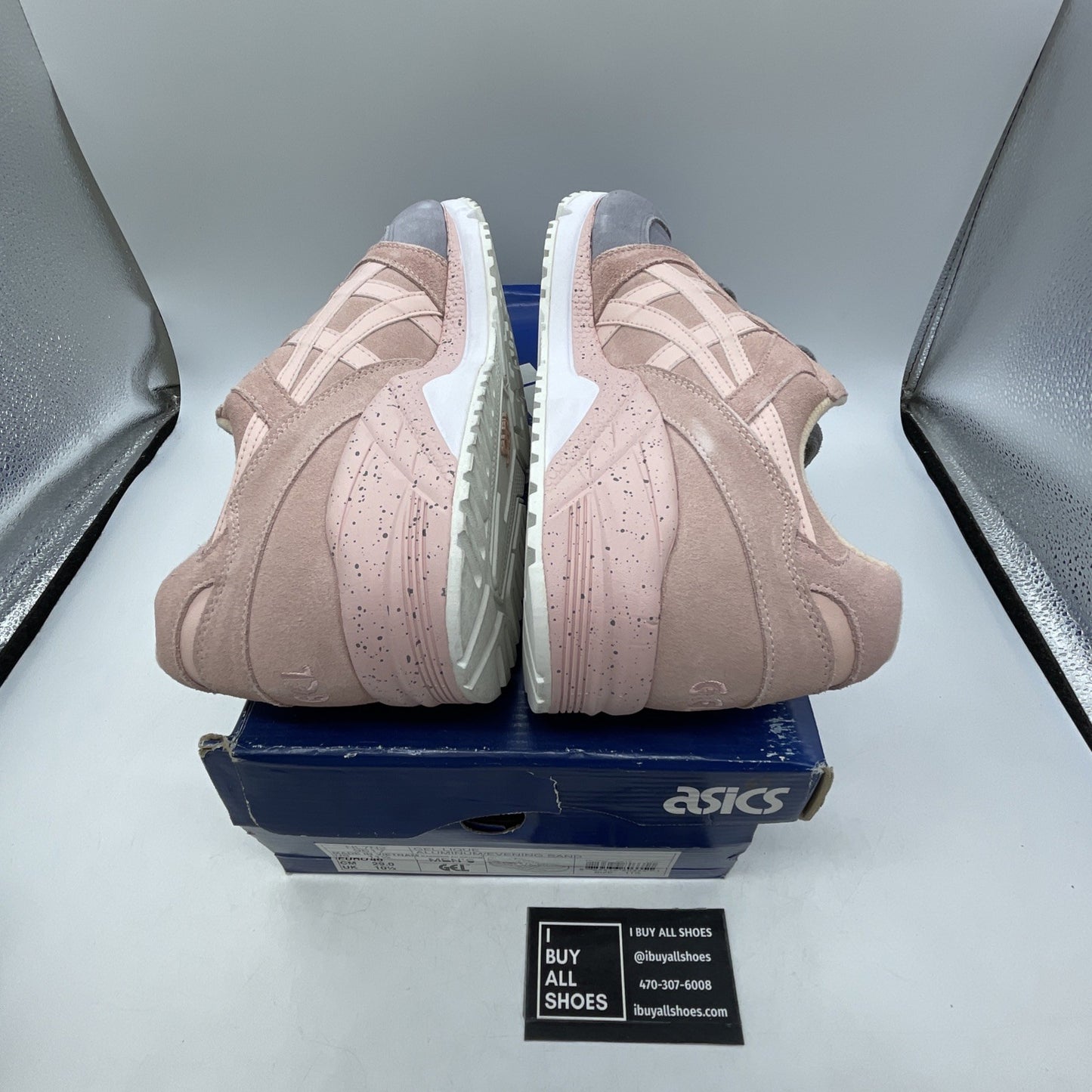 Size 11.5 - Asics GEL-Lique Aluminum Evening Sand (HL7N2-9617)